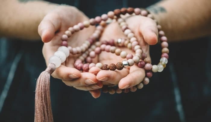 mala beads for yoga and meditation