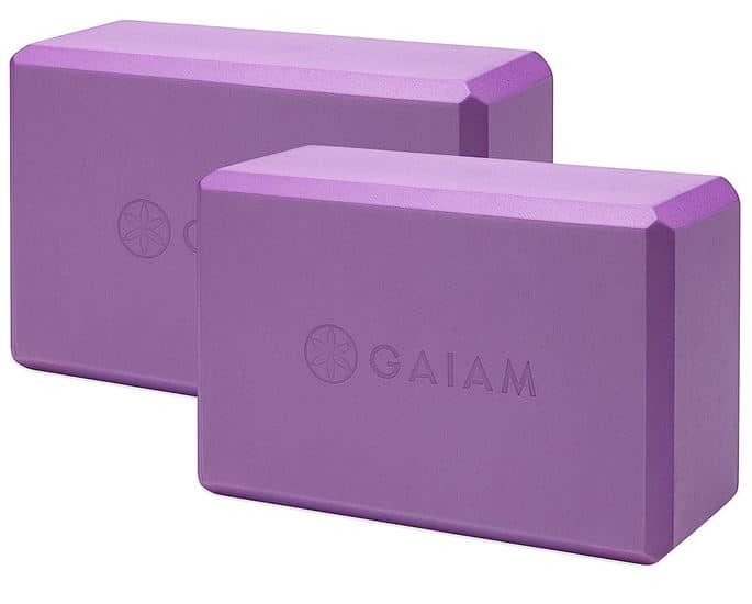 Gaiam Essentials Yoga Block Review - Set Of 2 Foam Blocks - AM Yoga Space